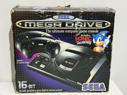 Sega mega drive console - sega,