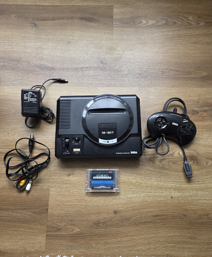 Sega mega drive bit black - sega, 16-bit
