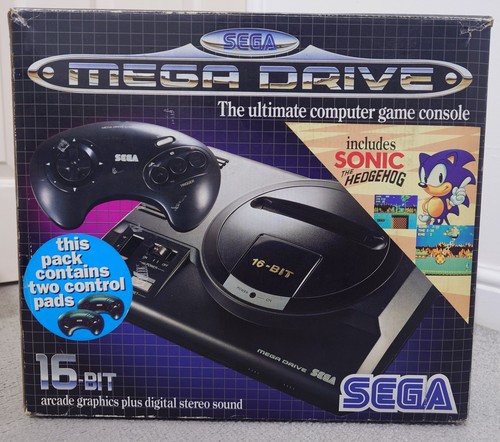 Sega mega drive console boxed - sega,