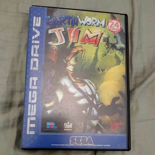 Earthworm jim sega mega drive - earthworm,