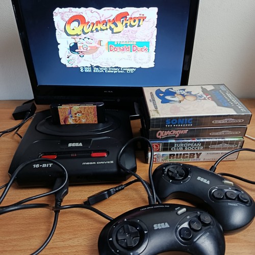 Sega mega drive black - drive,
