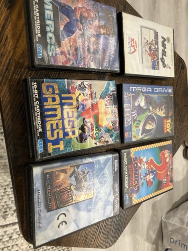 Empty original sega mega drive - mega,