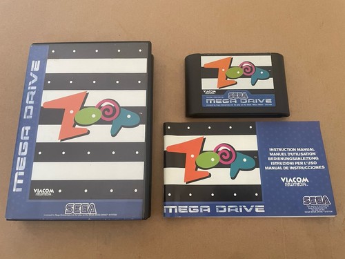 Sega mega drive game - mega, zoop