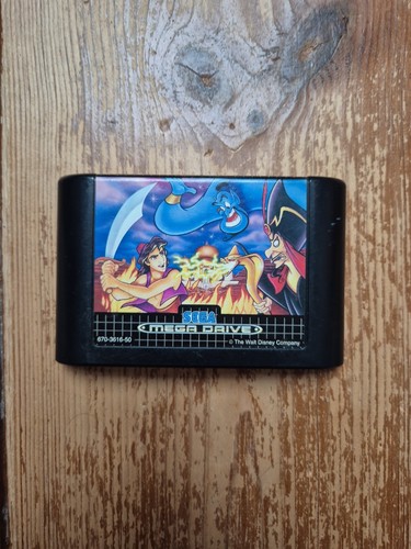 Disney aladdin sega mega - disney's,